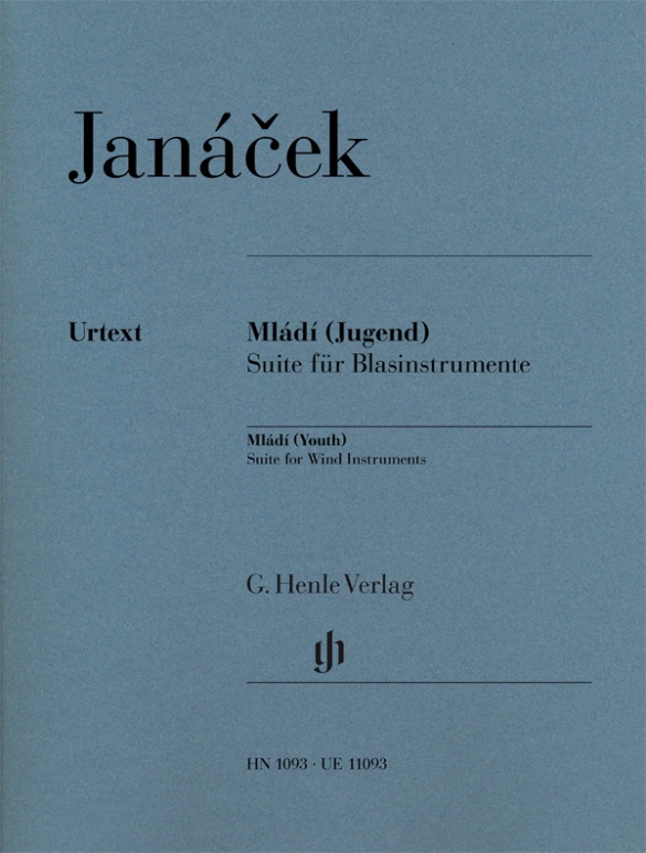 Mládí (Jeunesse) - Suite pour instruments à vent pour flute/piccolo, hautbois, clarinette (Si bémol), cor (Fa), basson, clarinette basse (Si bémol)