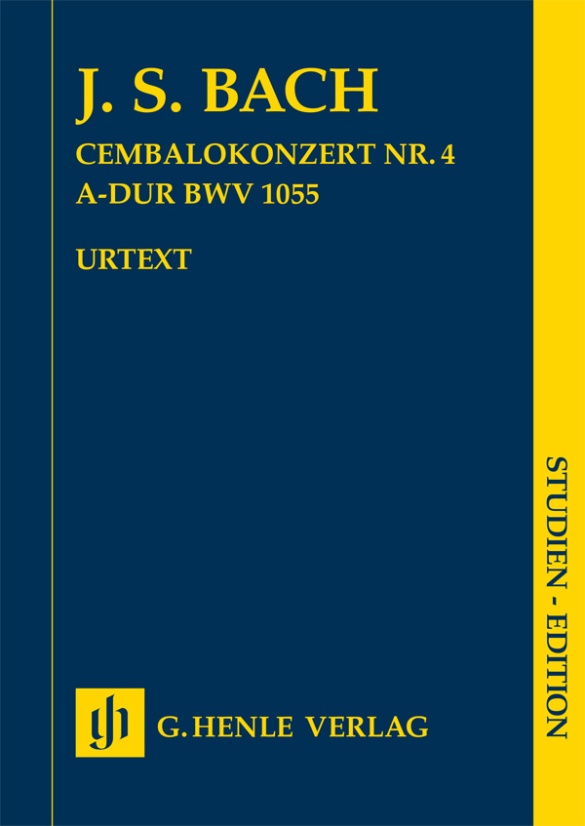 Concerto pour clavecin n° 4 en La majeur BWV 1055