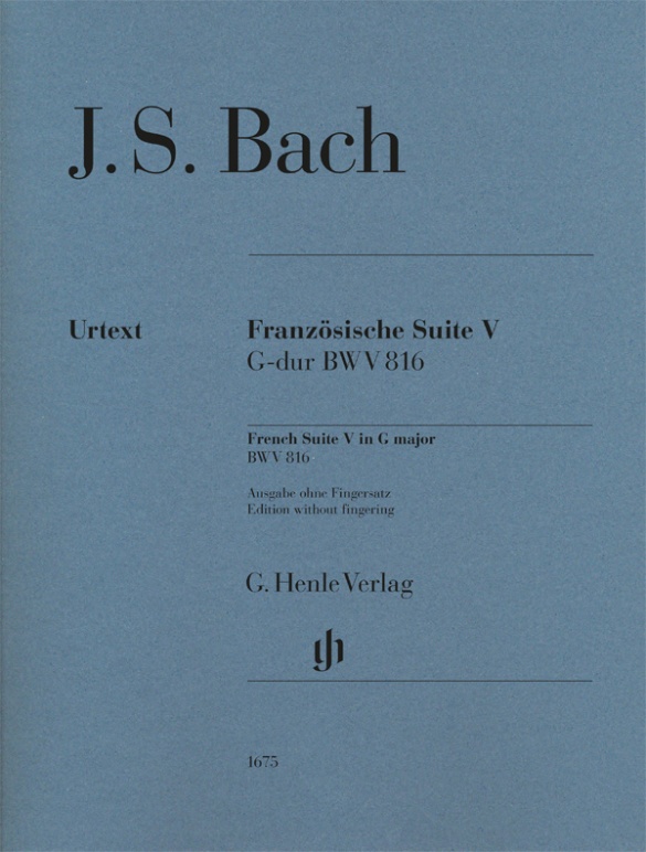 French Suite V G major BWV 816