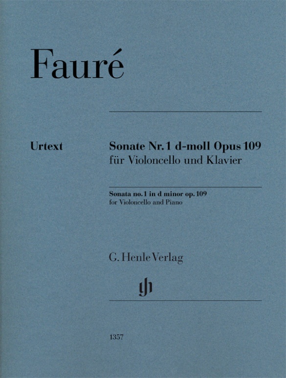 Violoncello Sonata no. 1 d minor op. 109