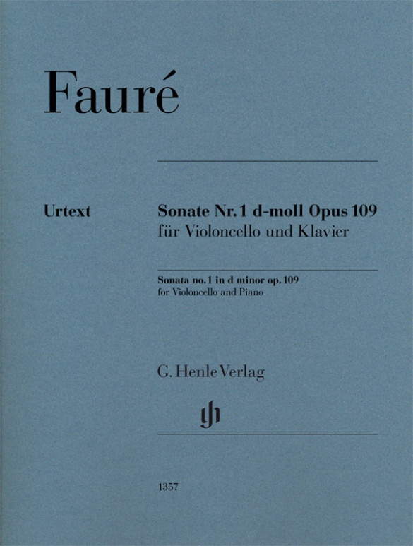 Sonate pour violoncelle n° 1 en ré mineur op. 109