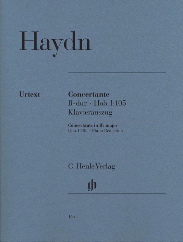 Concertante B flat major Hob. I:105 for Oboe, Bassoon, Violin, Violoncello and Orchestra