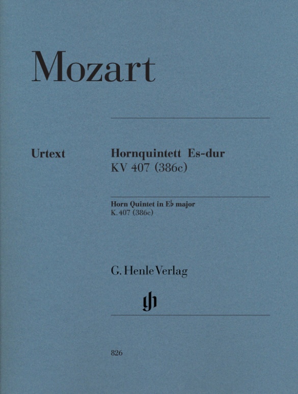 Quintette pour cor en Mi bémol majeur K. 407 (386c)