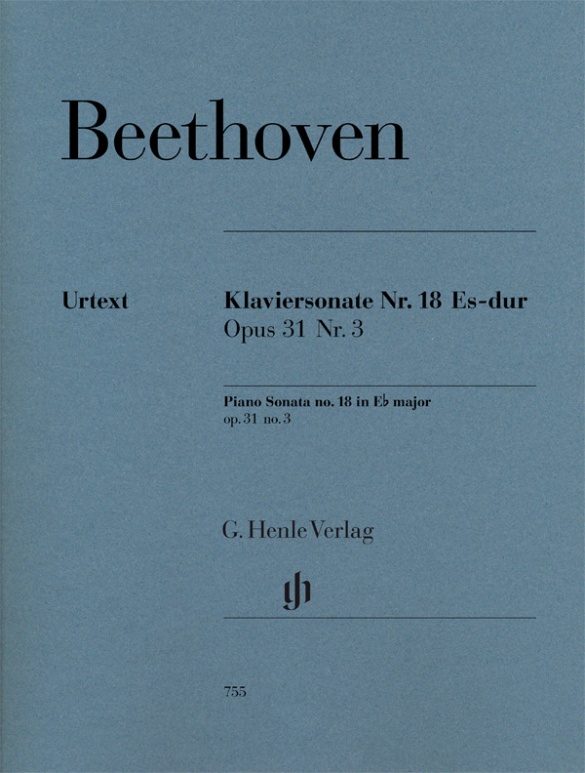 Sonate pour piano n° 18 en Mi bémol majeur op. 31 n° 3