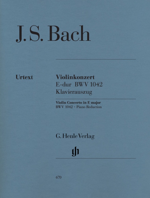Violin Concerto E major BWV 1042