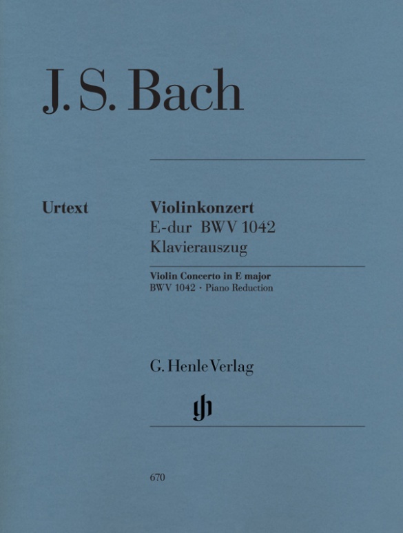 Violinkonzert E-dur BWV 1042