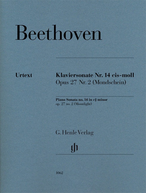 Klaviersonate Nr. 14 cis-moll op. 27 Nr. 2 (Mondscheinsonate)