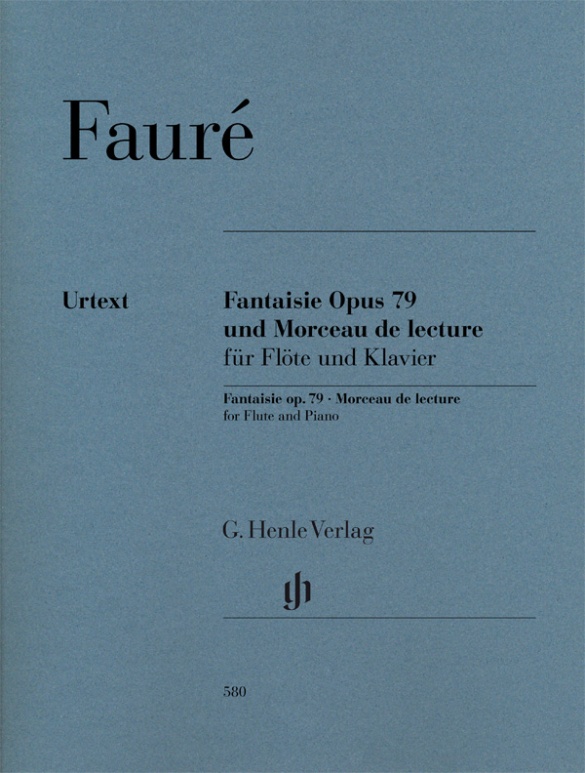 Fantaisie op. 79 und Morceau de lecture für Flöte und Klavier