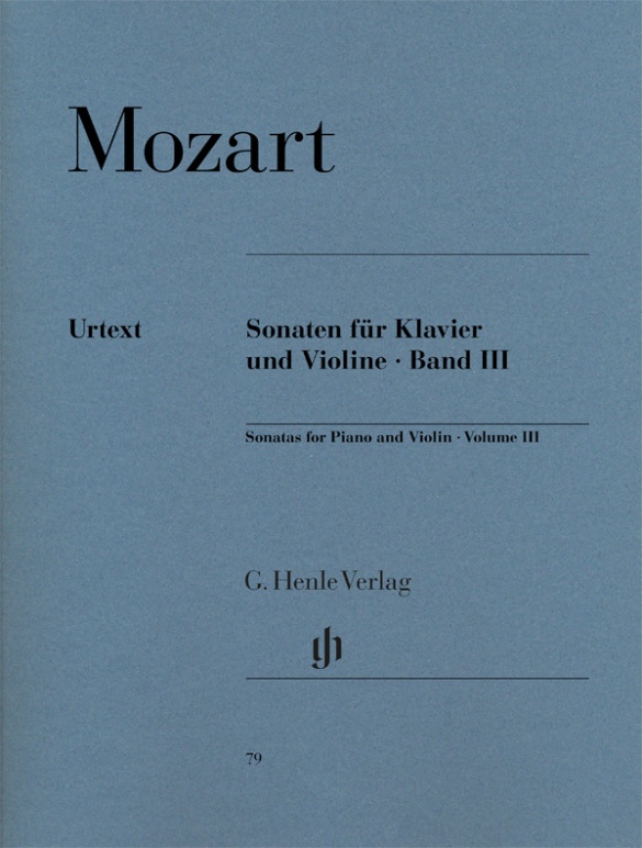 Sonates pour violon, volume III