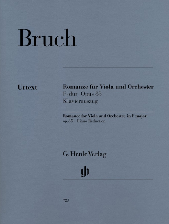 Romanze F-dur op. 85 für Viola und Orchester