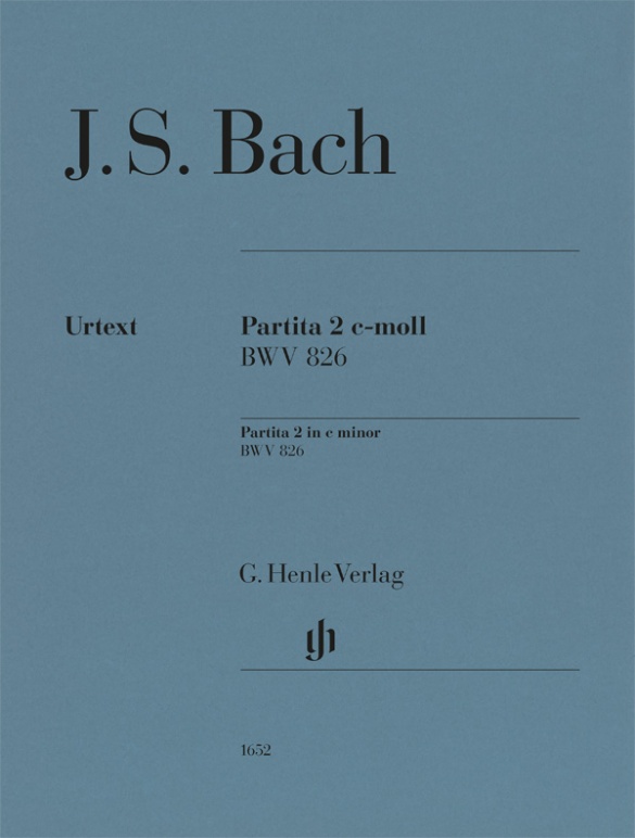 Partita no. 2 c minor BWV 826