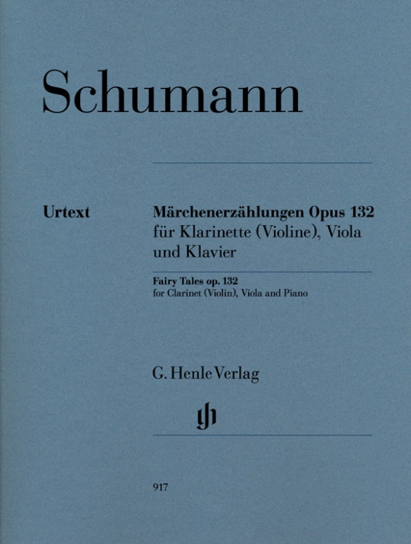 Contes de fées op. 132 pour clarinette en Si bémol (violon), alto et piano