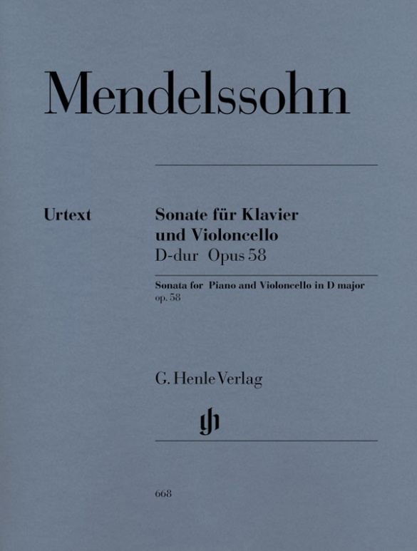 Violoncellosonate D-dur op. 58