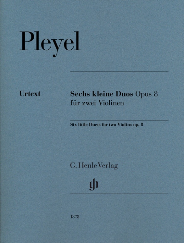 Six little Duets op. 8 for two Violins