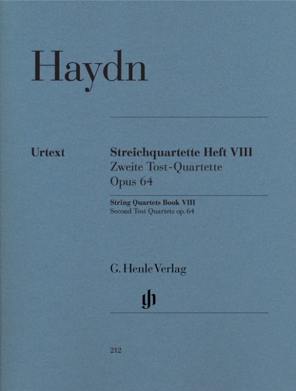 Streichquartette Heft VIII op. 64 (Zweite Tost-Quartette)