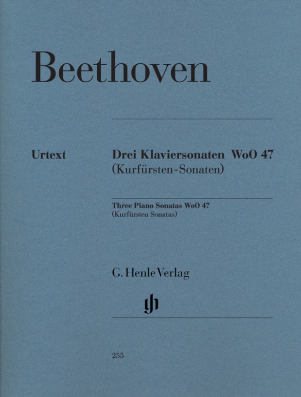 3 Klaviersonaten WoO 47 (Kurfürsten-Sonaten)