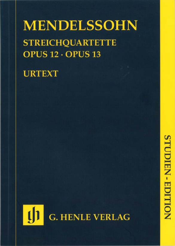 Quatuors à cordes op. 12 et 13