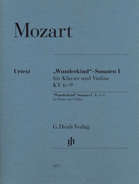 "Wunderkind" Sonatas Volume I for Piano and Violin K. 6-9