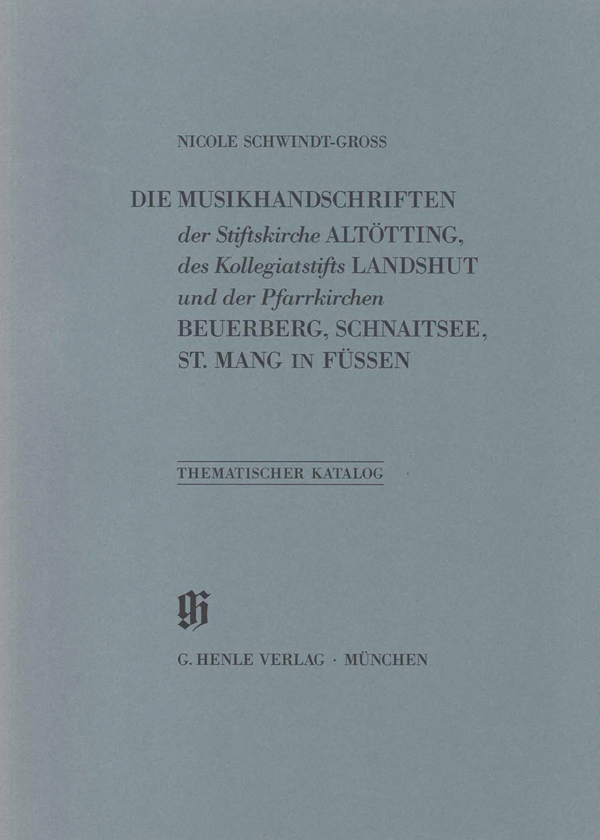 Stiftskirche Altötting, Kollegiatstift Landshut, Pfarrkirchen Beuerberg, Schnaitsee und St. Mang in Füssen