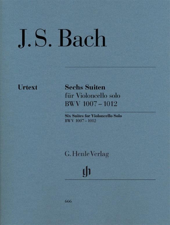 HN　BWV　Six　Solo　for　HN666　Suites　666　1007-1012　Violoncello