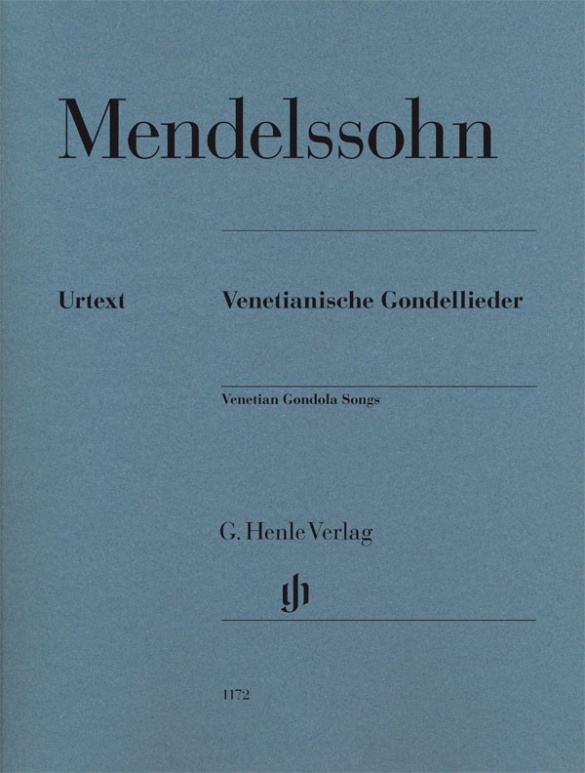 Venetianische Gondellieder 
für Klavier