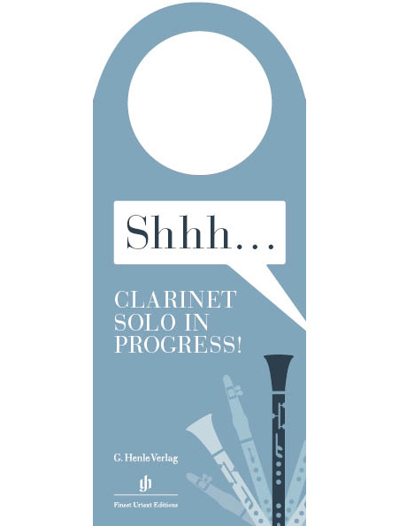 Clarinet Door hanger