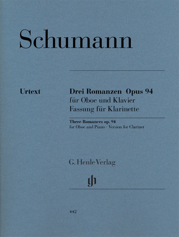 Drei Romanzen op. 94 für Oboe und Klavier