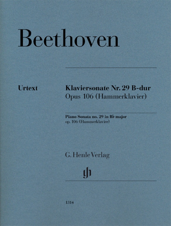 Sonate pour piano n° 29 en Si bémol majeur op. 106 (Hammerklavier)