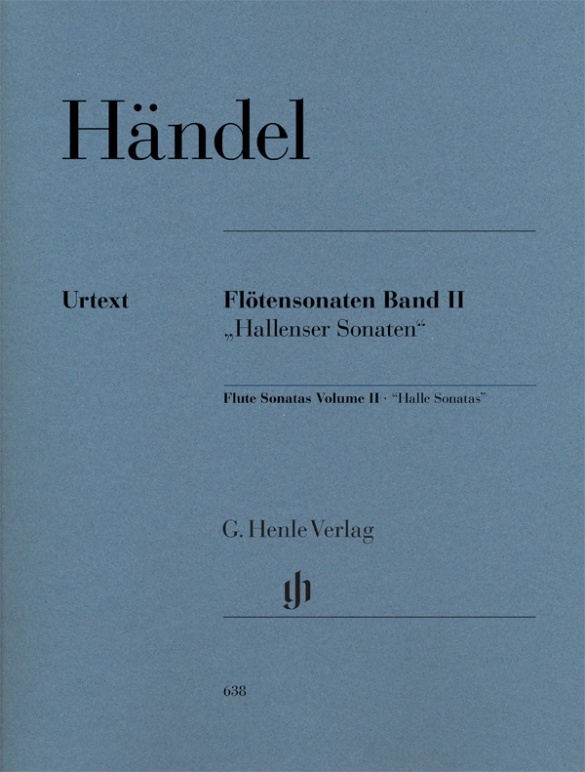 Flute Sonatas, Volume II, “Halle Sonatas”, HN638