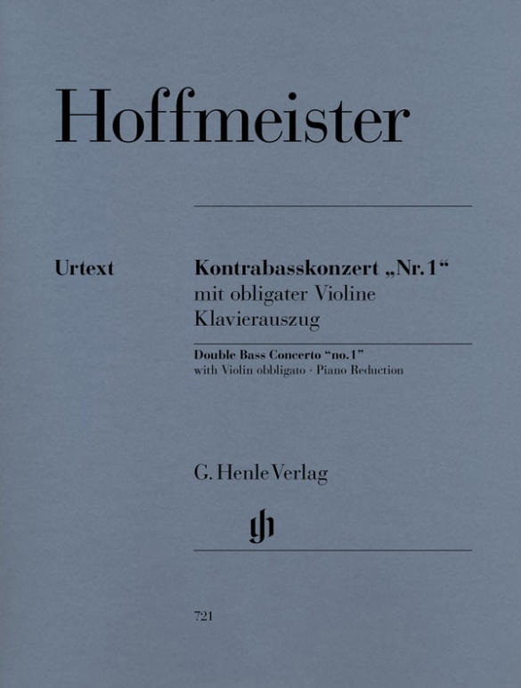 Double Bass Concerto "no. 1" (with Violin obbligato)