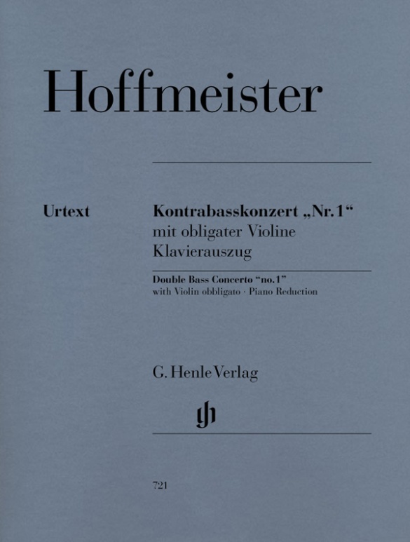 Kontrabasskonzert "Nr. 1" (mit obligater Violine)