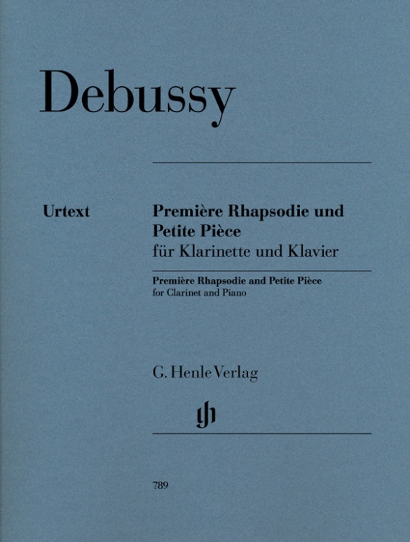 Première Rhapsodie and Petite Pièce for Clarinet and Piano