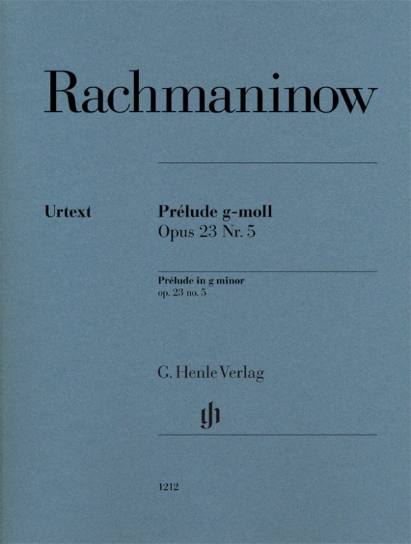 Prélude g minor op. 23 no. 5