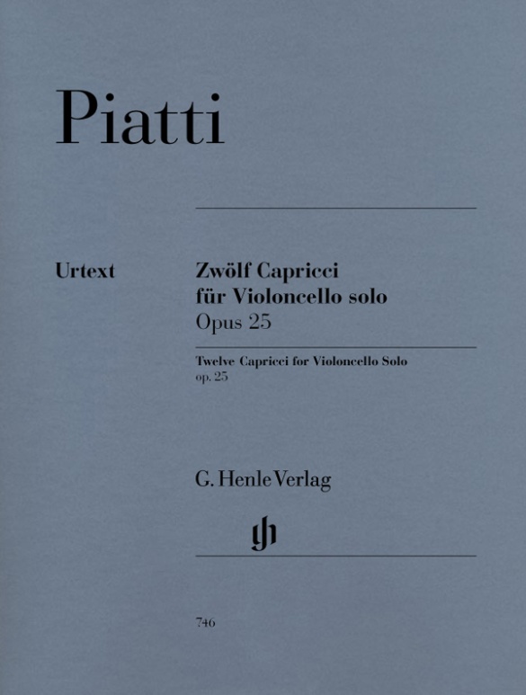 12 Capricci op. 25 für Violoncello solo