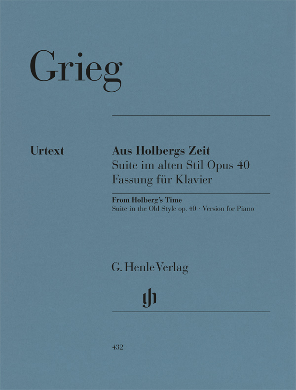 Aus Holbergs Zeit op. 40, Suite im alten Stil