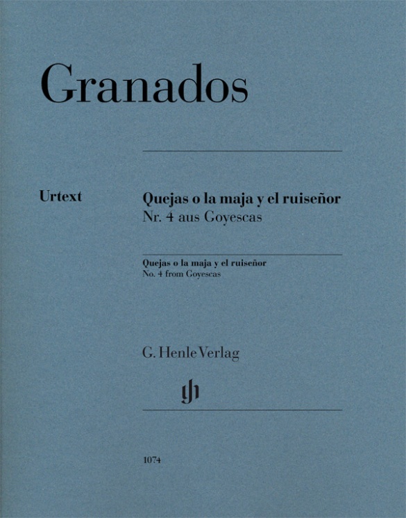 Quejas o la maja y el ruiseñor, Nr. 4 aus Goyescas