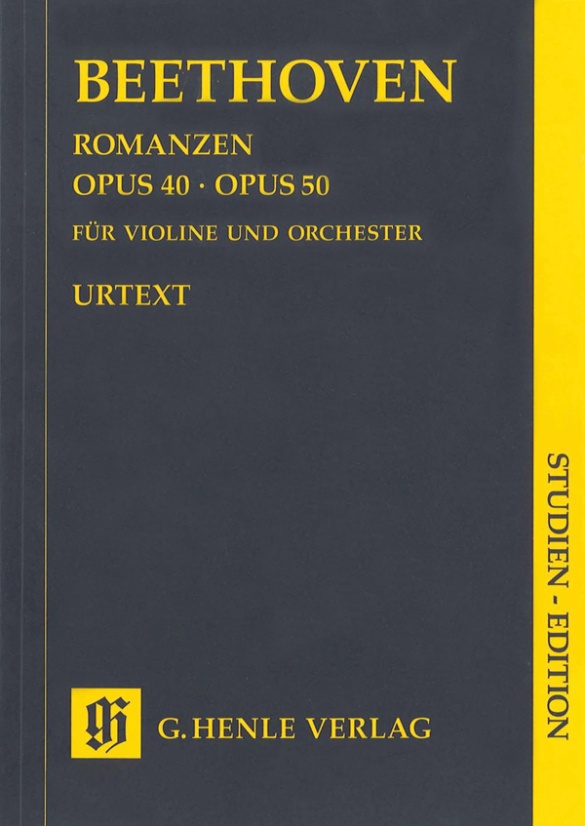 Violinromanzen G-dur op. 40 und F-dur op. 50