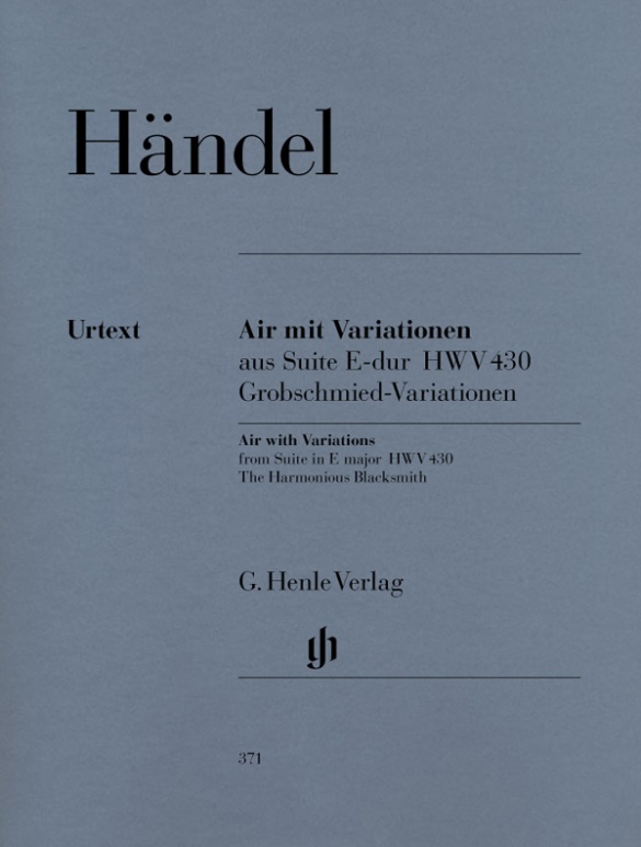 Air et variations extraits de la Suite en Mi majeur HWV 430 (Variations Grobschmied)