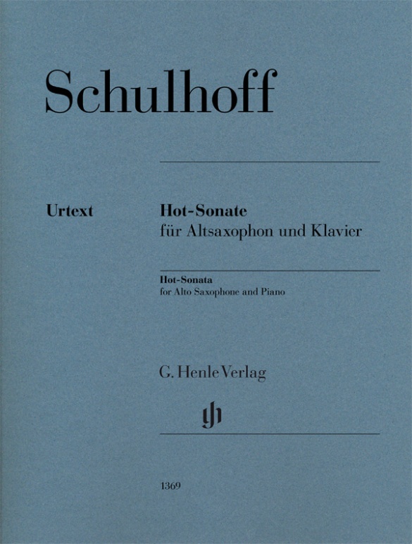 Hot-Sonata for Alto Saxophone and Piano