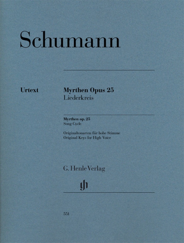 Myrthen op. 25, Song Cycle