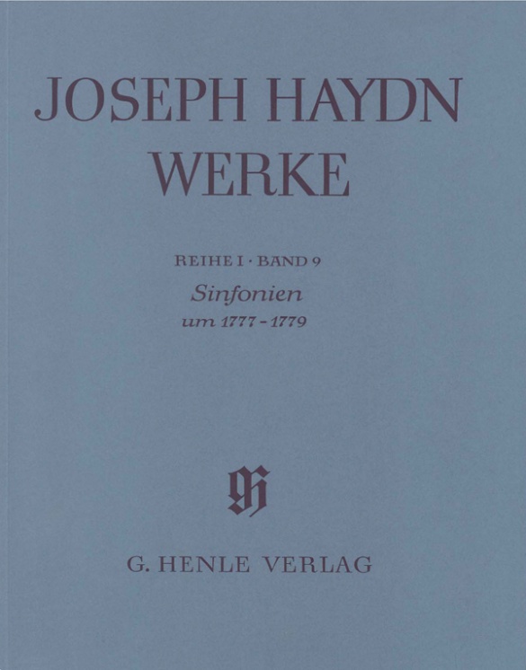 Ser. 1, Vol. 9 | Symphonies vers 1777-1779