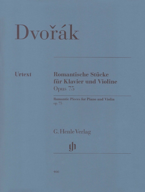 Romantic Pieces op. 75 for Piano and Violin