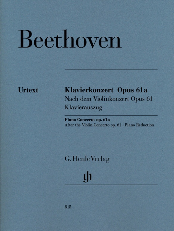 Piano Concerto op. 61a after the Violin Concerto op. 61