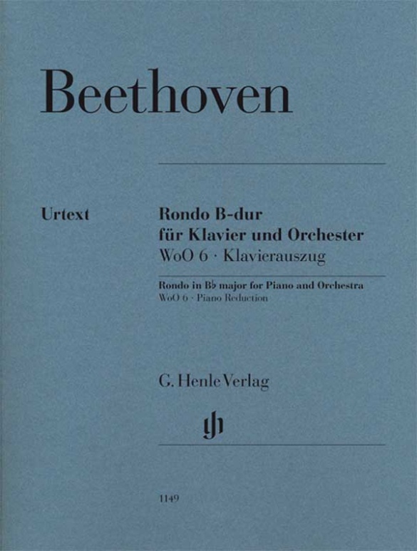 Rondo B-dur WoO 6 für Klavier und Orchester