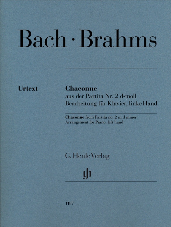 Chaconne aus der Partita Nr. 2 d-moll (Johann Sebastian Bach), Bearbeitung für Klavier, linke Hand