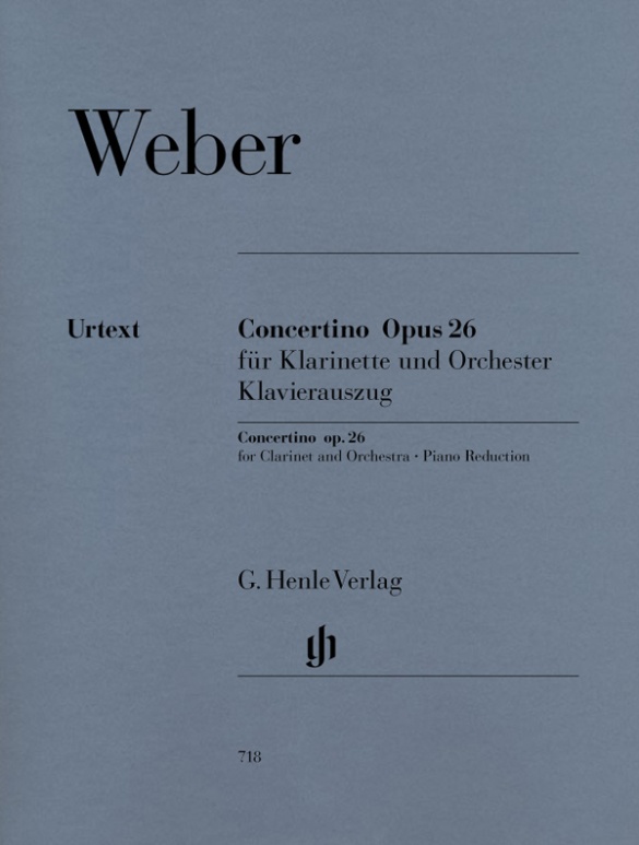 Concertino op. 26 für Klarinette und Orchester