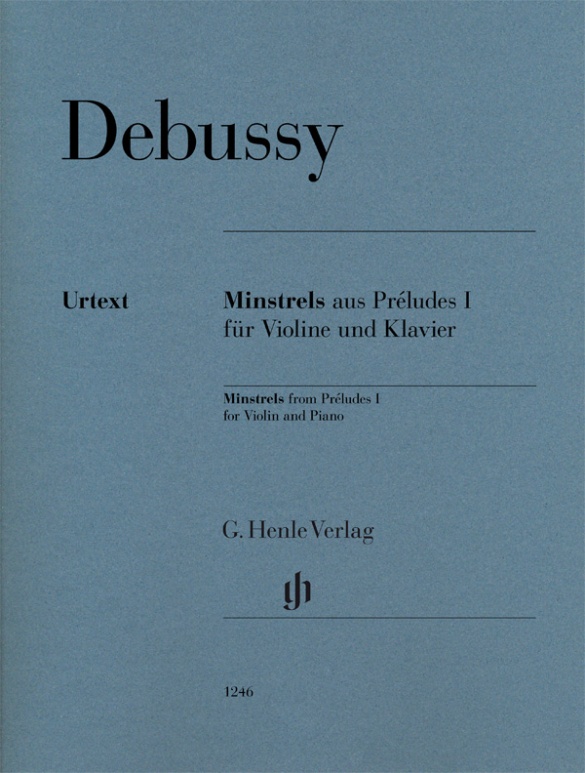 Minstrels from Préludes I for Violin and Piano