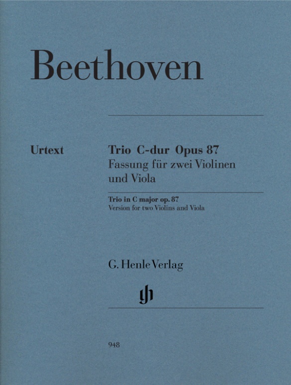 Trio en Ut majeur op. 87