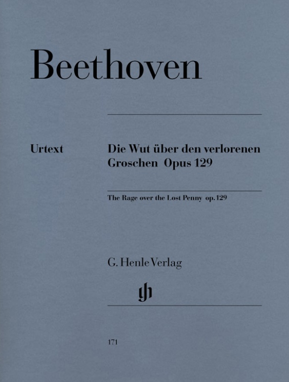 Alla Ingharese quasi un Capriccio G-dur op. 129 (Die Wut über den verlorenen Groschen)