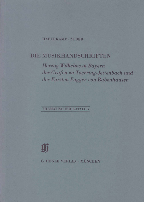 Sammlungen Herzog Wilhelms in Bayern, der Grafen zu Toerring-Jettenbach und der Fürsten Fugger von Babenhausen